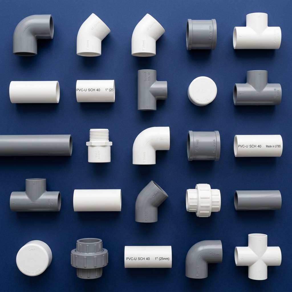 PVC Pipes and Fittings